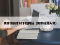 邹平黑客漫画素材下载网站（黑客动漫头像）